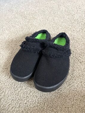 OOFOS OOcoozie Mule Black Women's 9